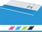 Leitz Ergo WOW höhenverstellbare Handgelenkauflage für Tastatur, blau/weiß Vorschaubild