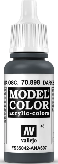 Vallejo Model Color rev.2 072 dark sea blue, 18ml