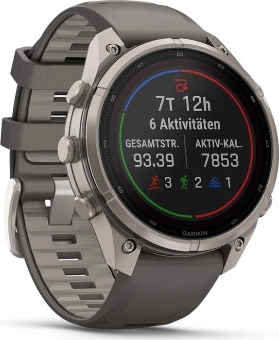 Garmin Fenix 9 Pro Solar inReach 47mm titanium/graphite-black