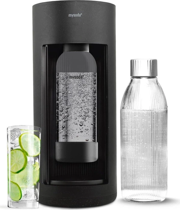mysoda Glassy Trinkwassersprudler black