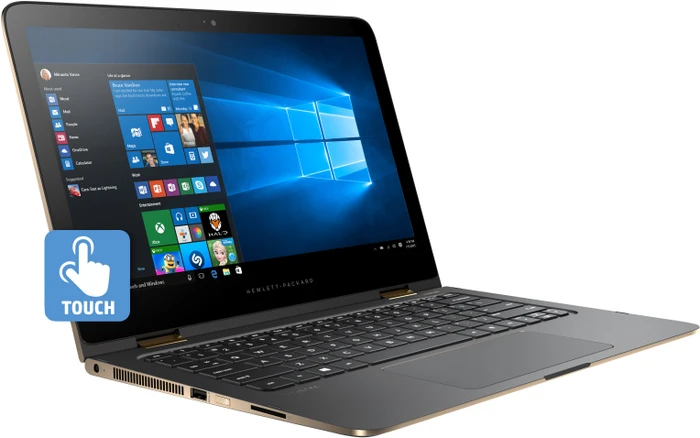 HP Spectre x360 gold 13-4179ng, Dark Ash Silver, Core i5-6200U, 8GB RAM, 256GB SSD, DE