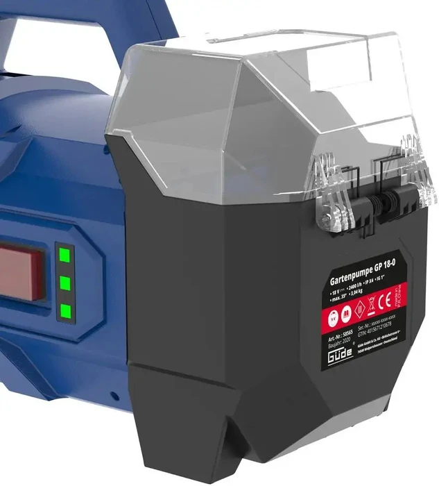 Güde GP 18-401-30 Akku-Gartenpumpe inkl. Akku 4.0Ah