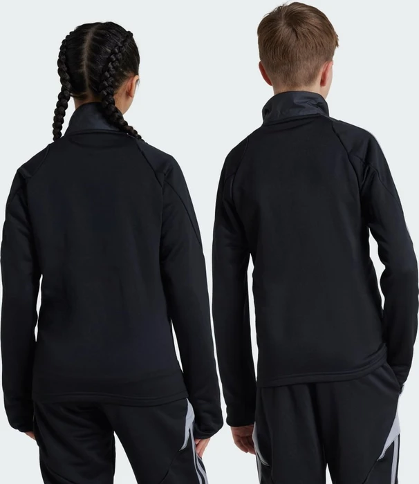 adidas Tiro 24 Winterized Funktionsshirt langarm black/light onix (Junior)