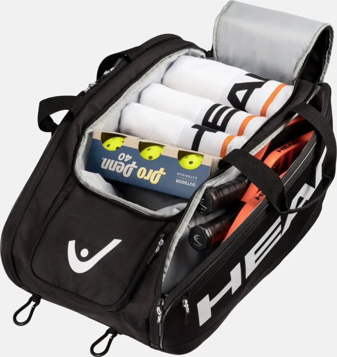 Head Pro Pickleball M Tennistasche schwarz/weiß