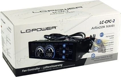 LC-Power LC-CFC-2, Lüftersteuerung 5.25" 6-Kanal