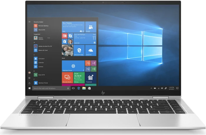 HP EliteBook x360 1040 G7, grau, Core i5-10210U, 8GB RAM, 512GB SSD, LTE, DE