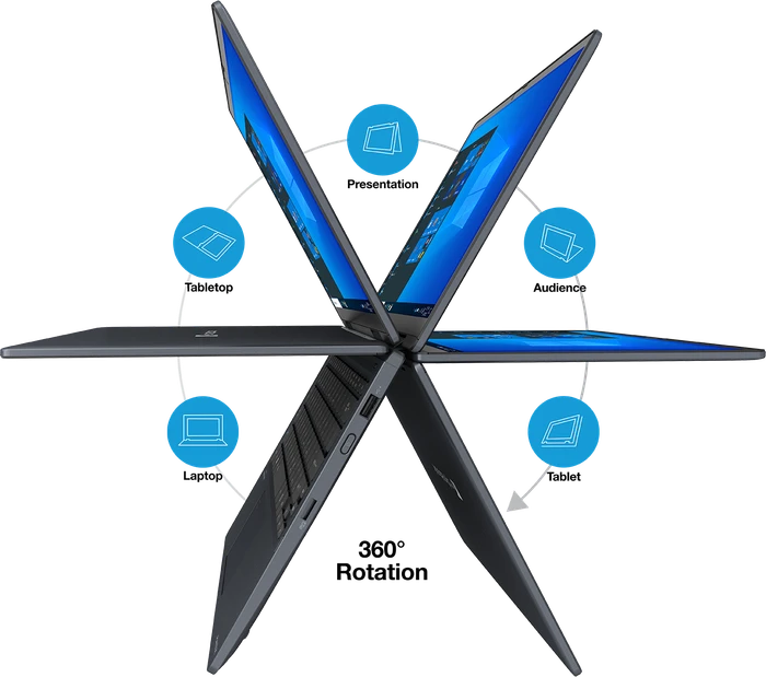 Dynabook Portege X30W-J-13Z, Mystic Blue, Core i7-1165G7, 16GB RAM, 512GB SSD, LTE, DE