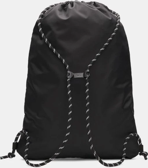 Under Armour Hustle Sportbeutel schwarz/weiß