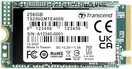 Transcend MTE400S SSD 256GB, M.2 2242 / M-Key / PCIe 3.0 x4