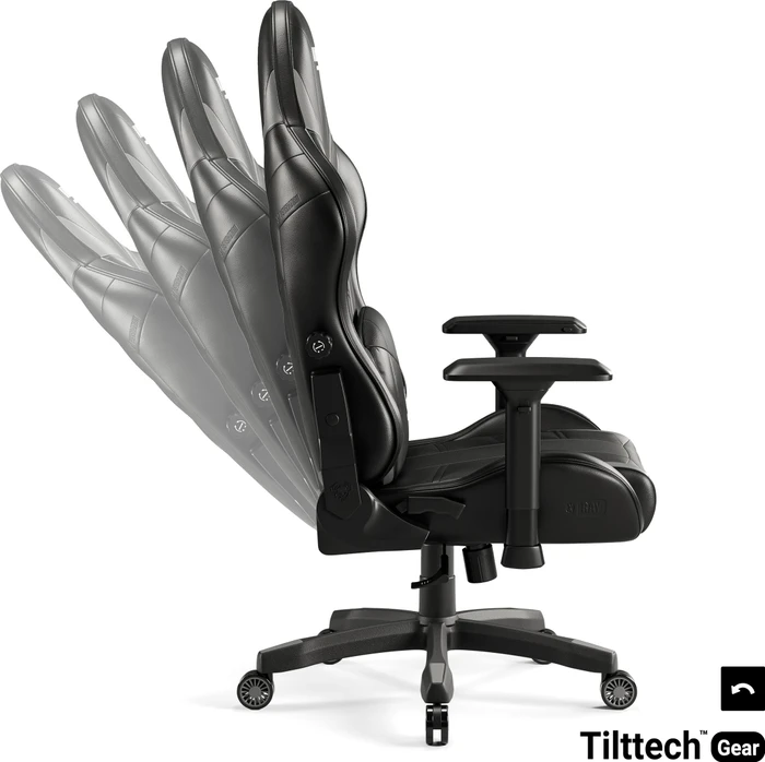 Diablo Chairs X-Ray 2.0 Normal Gamingstuhl, schwarz/grau