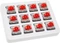 Keychron Gateron Low Profile Red Switch Set, 12er-Pack Vorschaubild