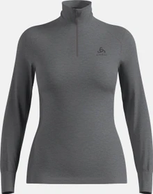 Odlo Active Warm Baselayer Half Zip Funktionsshirt langarm odlo steel grey melange (Damen)