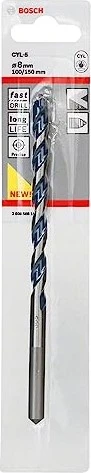 Bosch Professional CYL-5 Betonbohrer, 8x100x150mm, 1 Stück