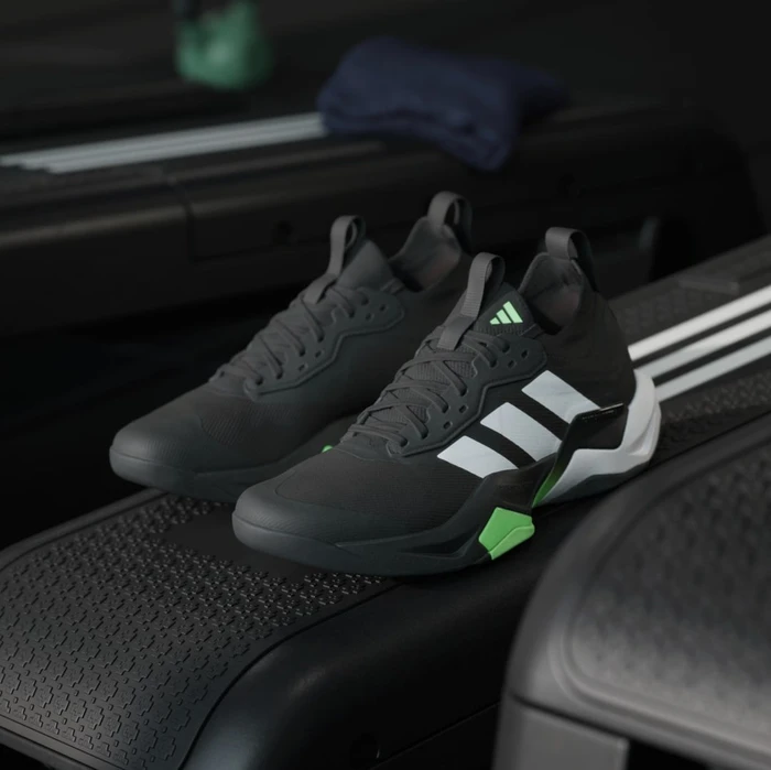 adidas Rapidmove ADV 2 core black/cloud white/lime burst (Herren)