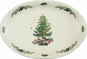 Seltmann Weiden Marie-Luise Weihnachten 43607 Platte oval 35x24cm