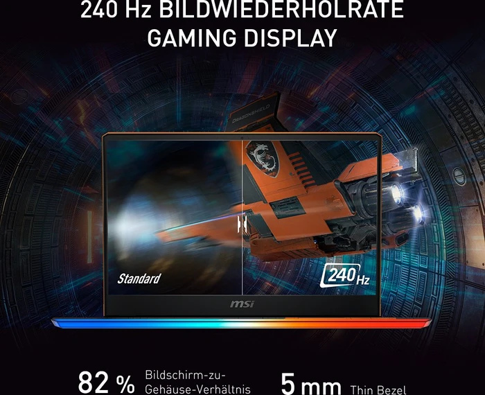 MSI GE66 10SFS Raider, Dragonshield Limited Edition, Core i9-10980HK, 16GB RAM, 1TB SSD, GeForce RTX 2070 SUPER, DE