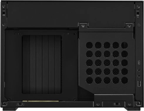 Lian Li DAN Cases A4-H2O, PCIe 5.0, schwarz, Mini-ITX