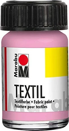 Marabu Textilfarbe, hellrosa, 15ml