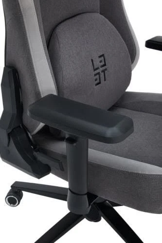 L33T-Gaming Neolite Neotec Fabric Gamingstuhl, grau