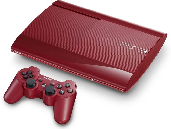 Sony PlayStation 3 Super Slim - 500GB rot