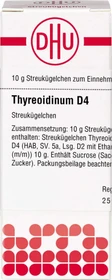 DHU Thyreoidinum D4 Globuli, 10g