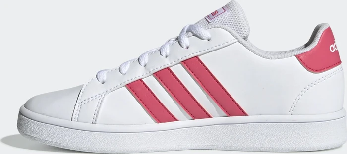 adidas Grand Court cloud white/real pink (Junior)