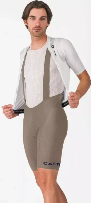 Castelli Competizione 2 Kit Bibshort Fahrradhose kurz clay (Herren)