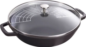 Zwilling Staub Wokpfanne 30cm 4.74l schwarz