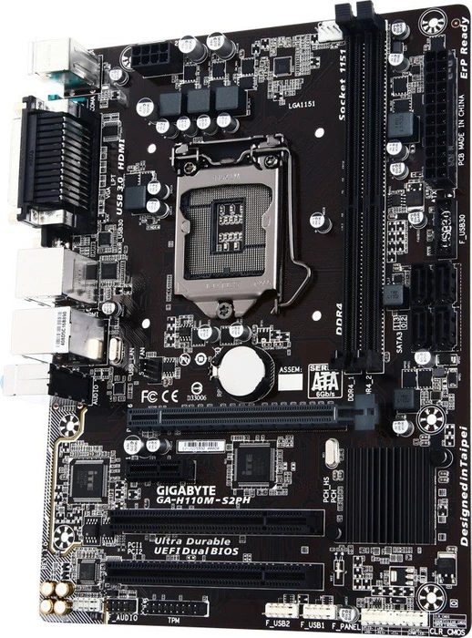 GIGABYTE GA-H110M-S2PH (Intel 1151)