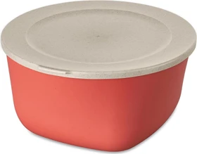 koziol Connect Box 4 mit Deckel Speisegefäß 4l nature coral