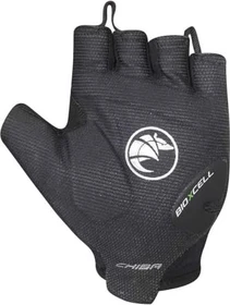 Chiba BioXCell Road Fahrradhandschuhe schwarz
