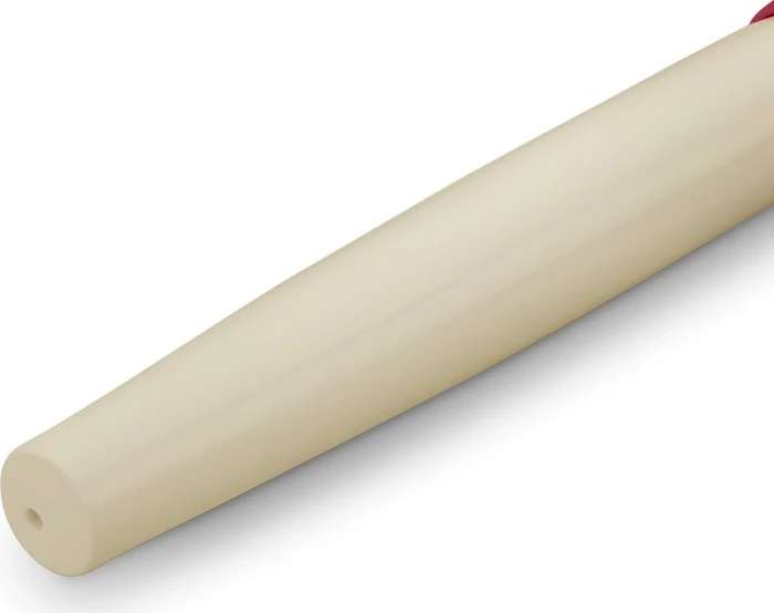 Kaweco Student 30's Blues creme/rot, rechte Hand, fein