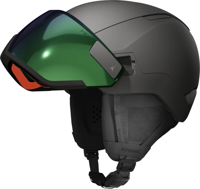 Atomic Revent GT AMID Visor HD Photo Helm schwarz