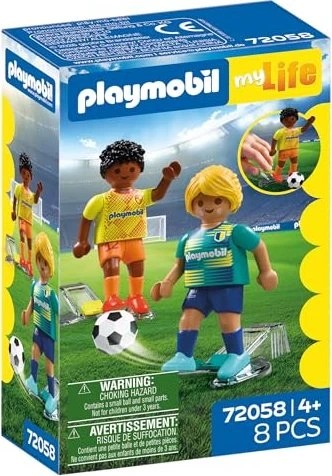 Playmobil 72058 Fußballer mit Fußballerin