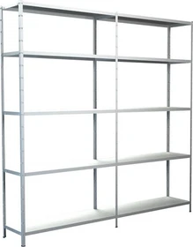 Schulte Lagertechnik PowerMAX Schwerlastregal 200x200x35cm weiß