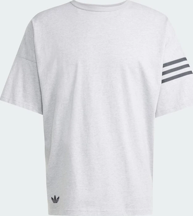 adidas Neuclassics T-Shirt kurzarm light grey heather (Herren)