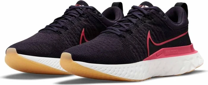 Nike React Infinity Run Flyknit 2 cave purple/archaeo pink/black (Damen)