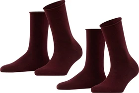 Falke Happy Socken barolo, 2 Paare (Damen)