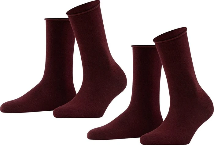 Falke Happy Socken barolo, 2 Paare (Damen)