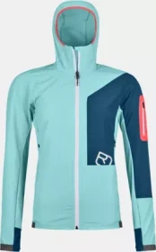 Ortovox Berrino Hooded Funktionsjacke ice waterfall (Damen)