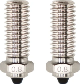 QIDI Druckdüse Bimetal für X-Smart 3/X-Plus 3/X-Max 3/Q1-Pro 2er-Set, 0.8mm, 2er-Pack