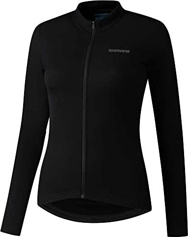 Shimano Element Trikot langarm schwarz (Damen)