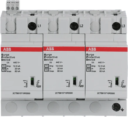 ABB OVR T1-T2 3L 12.5-440s P TS QS
