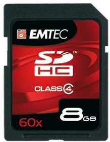 Emtec 60x R7/W9 8GB, Class 4