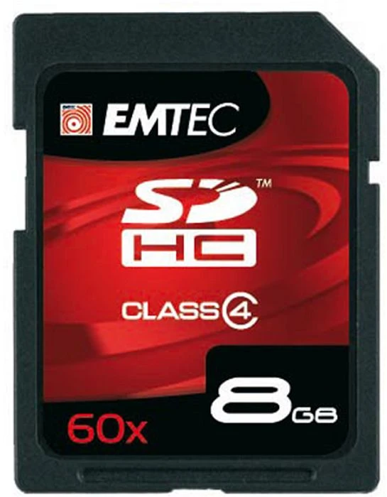 Emtec 60x R7/W9 8GB, Class 4