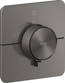Hansgrohe Axor ShowerSelect ID softsquare Thermostat für 1 Verbraucher brushed black chrome