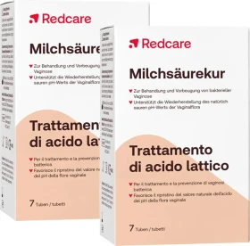 Redcare Milchsäurekur Tuben, 14 Stück (2x 7 Stück)