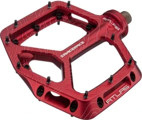 RaceFace Atlas Plattformpedale Modell 2022 rot