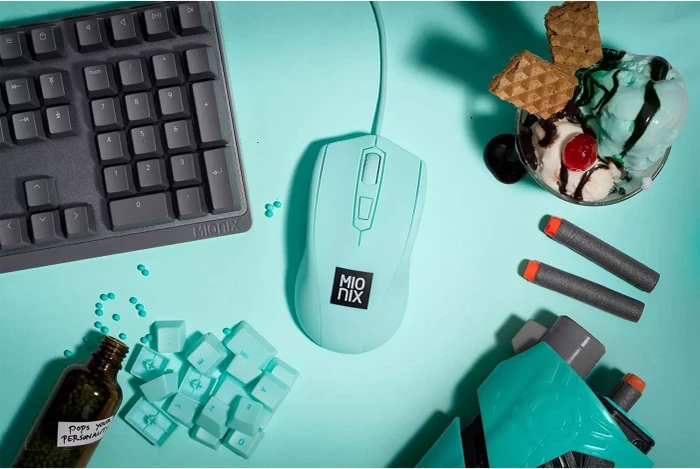 Mionix Avior Ice Cream, türkis, USB