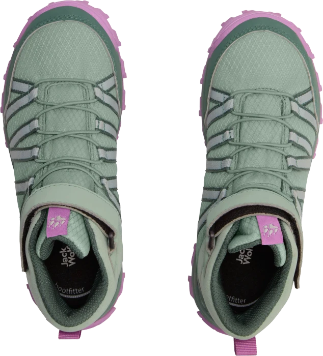 Jack Wolfskin Wild Hike Texapore Mid VC grün (Junior)